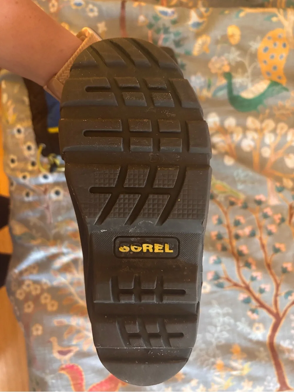 Sorel Kids Blue and Yellow Insulated Snow Boots
